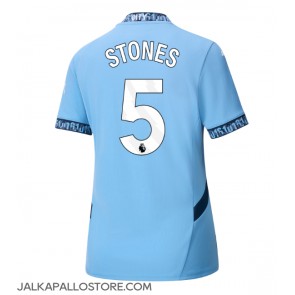 Manchester City John Stones #5 Kotipaita Naisten 2024-25 Lyhythihainen